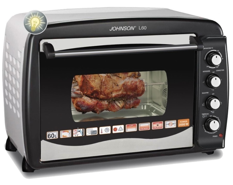 Forno Elettrico Ventilato Innoliving 60L Con Girarrosto - Cucina Professionale A Casa - Foto 8