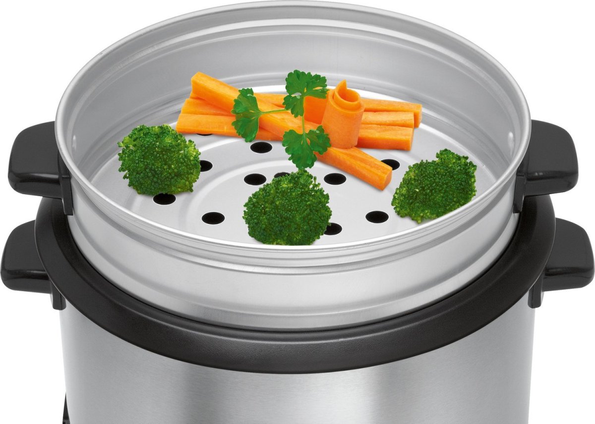 cuocere riso con vaporiera