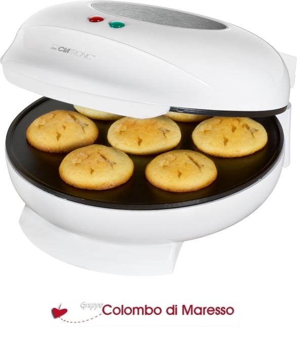 Macchina Per Muffin AEG Clatronic - Bianca, 7 Muffin, Antiscottamento - Foto 4